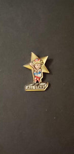 Pin size approx 1" x 1 7/8"