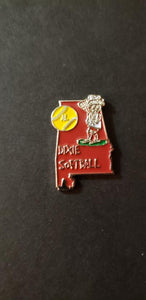 Pin size approx 1" x 1 7/8"