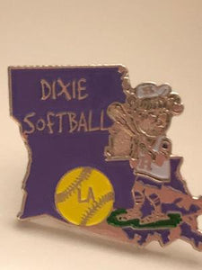 Dixie Softball Lapel/Hat PINS