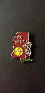 Pin size approx 1" x 1 7/8"