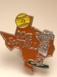 Dixie Softball Lapel/Hat PINS